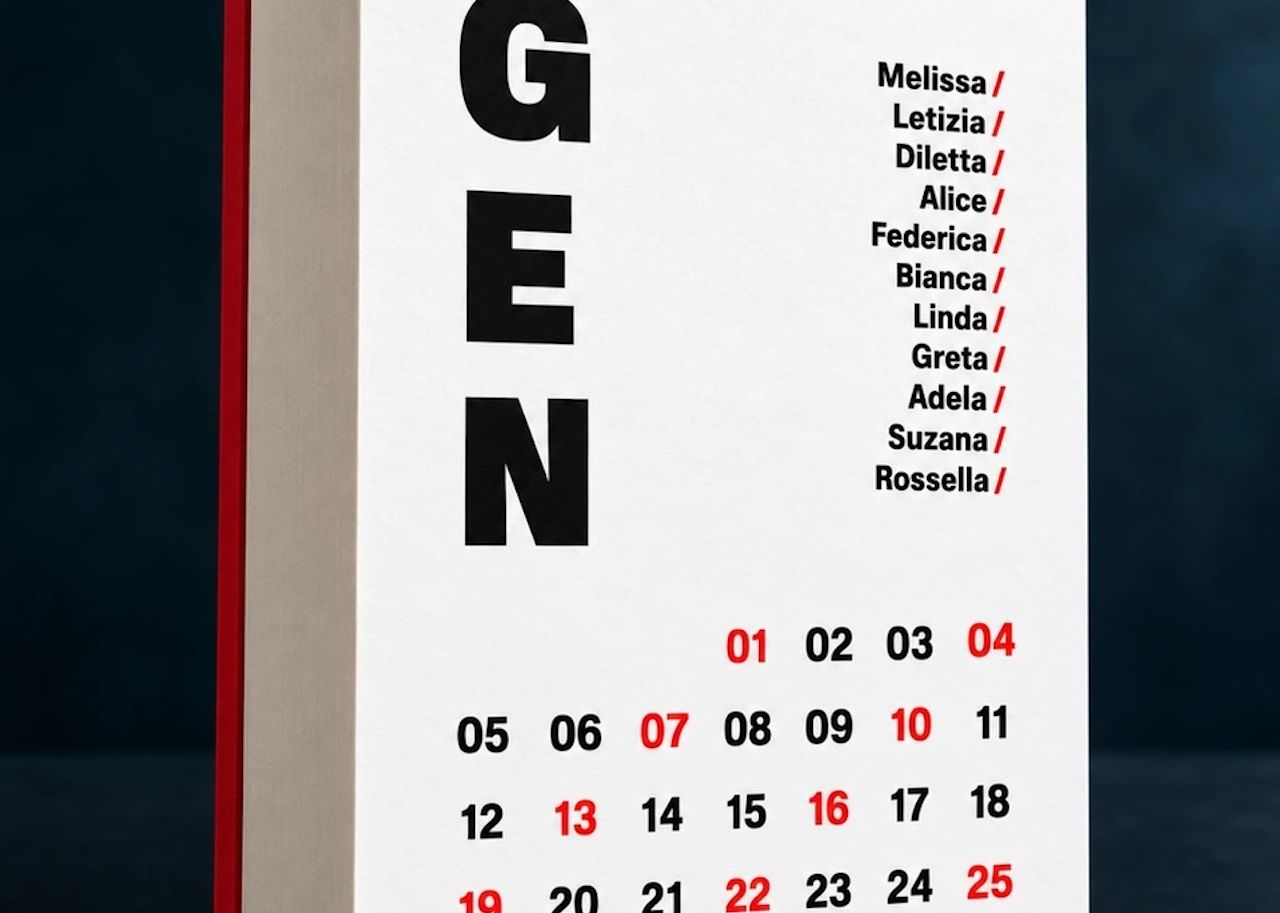 presentato a milano dall associazione donnexstrada il progetto editoriale trasforma il classico calendario usando i giorni in rosso non per segnare le feste ma le vittime