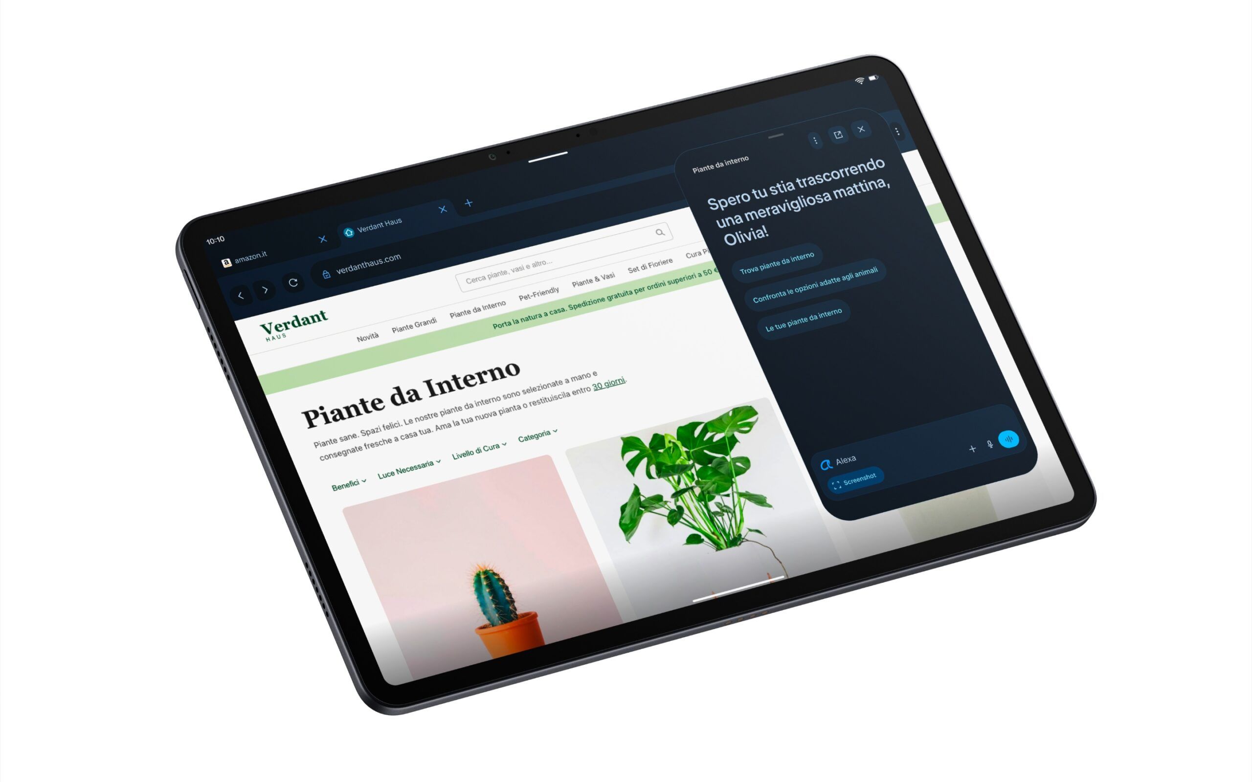 arrivano i nuovi tablet amazon alexa che dialogano con noi